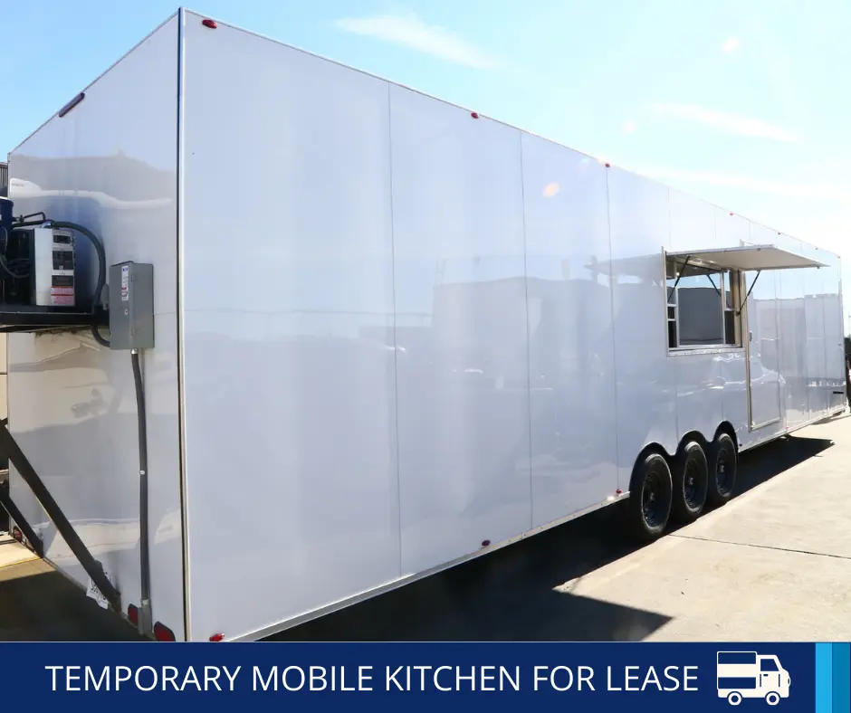 Mobile Kitchen Trailer For Leasing Texas